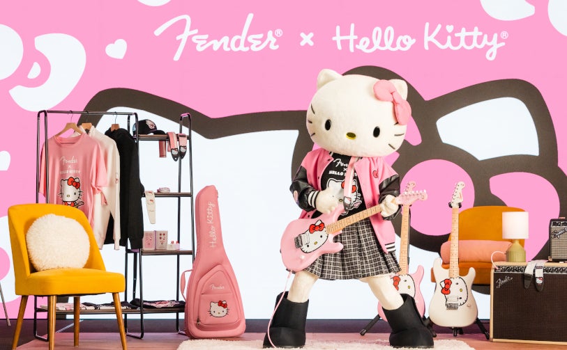 FEILER/フェイラー 別注 PARIS HELLO KITTY 25*25（ハンカチ